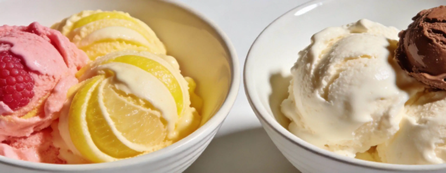 Sorbet vs Ice Cream: Key Difference